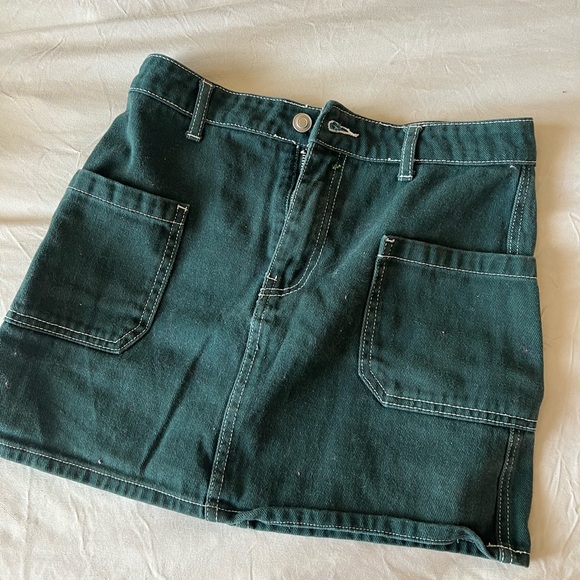 VINTAGE DENIM SKIRT - Picture 2 of 6